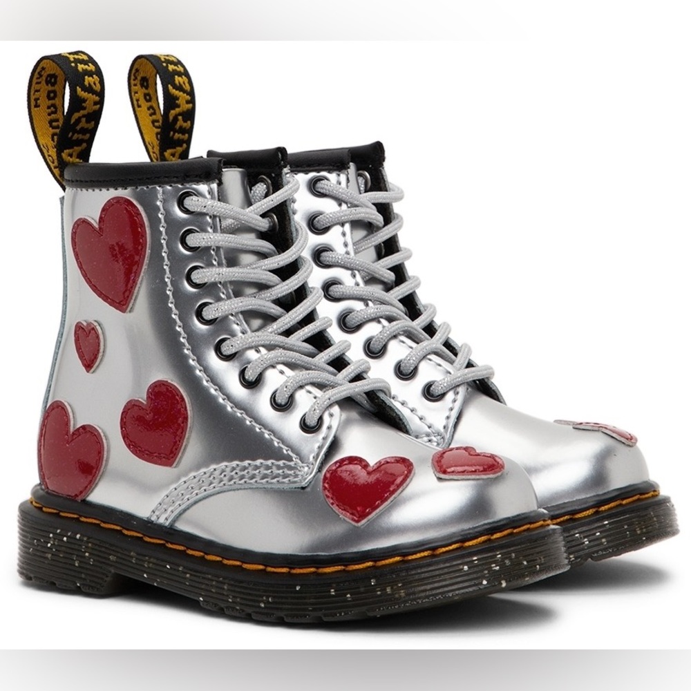Dr. Martens Little girl 1460 lace up boots-EUC